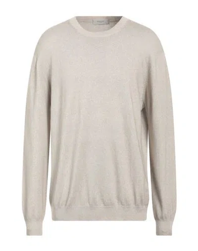Agnona Man Sweater Beige Size M Cotton, Cashmere