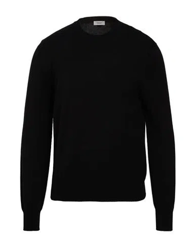 Agnona Man Sweater Black Size L Cashmere, Metal