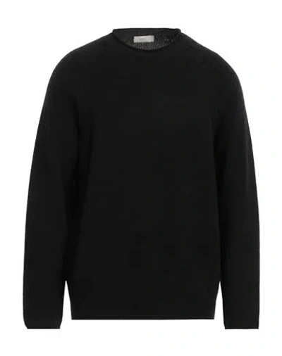 Agnona Man Sweater Black Size M Cashmere, Silk