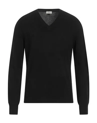 Agnona Man Sweater Black Size Xl Cashmere