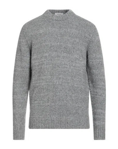 Agnona Man Sweater Grey Size M Cashmere, Wool In Gray