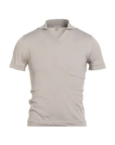 Agnona Man Sweater Light Grey Size Xl Silk, Cotton