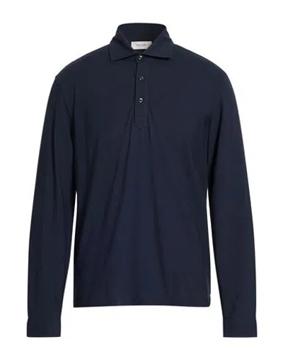 Agnona Man T-shirt Midnight Blue Size M Cotton