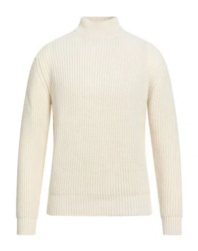Agnona Man Turtleneck Cream Size L Cashmere In White