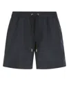 Agnona Black Polyester Swimming Shorts