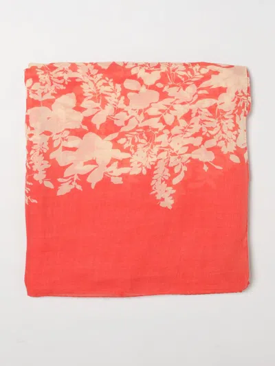 Agnona Neck Scarf Woman  In Orange