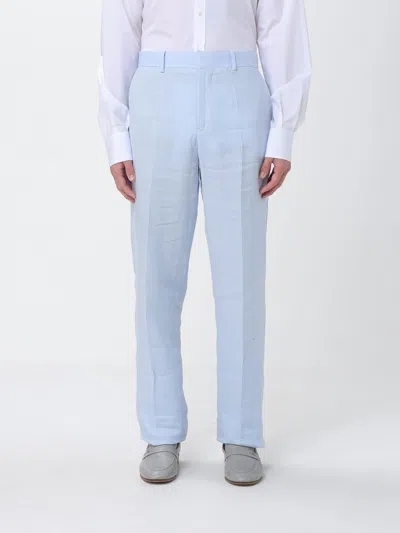 Agnona Pants  Men Color Gnawed Blue