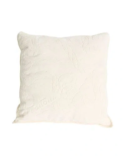 Agnona Pillow Or Pillow Case Ivory Size - Cotton In White