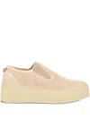 Agnona Platform Sneakers In Pink