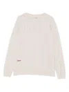 Agnona Pocket-detail Sweater In Neutral