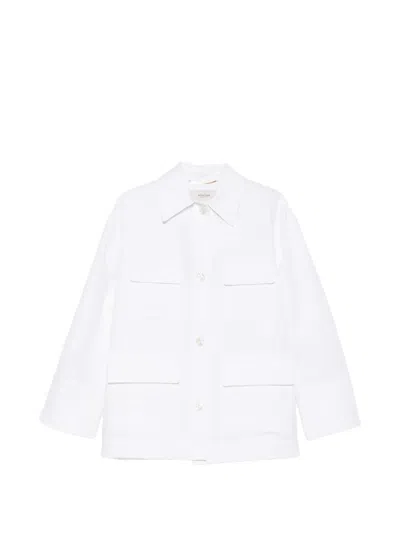 Agnona Pocket Shirt In White