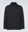 Agnona Quilted Wool-trimmed Jacket In Multi