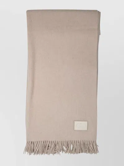 Agnona Scarves Featuring Fringed Edges
