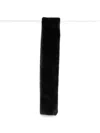 Agnona Shearling Scarf In Black