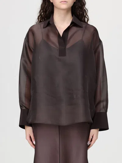 Agnona Shirt Woman  In Brown