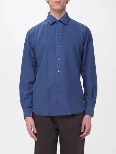 Agnona Shirt Men  In Blue