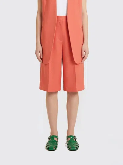 Agnona ショートパンツ  レディース カラー レッド In Orange