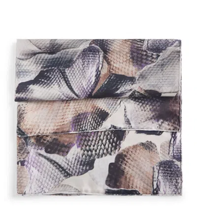 Agnona Silk Floral Scarf
