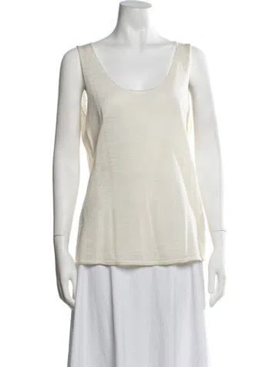 Pre-owned Agnona Silk Set In Neutrals