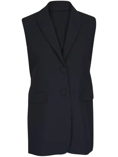 Agnona Einreihiger Cady-blazer In Black