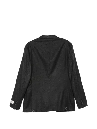 Agnona Single-breasted Notched-lapel Jacket In Multi