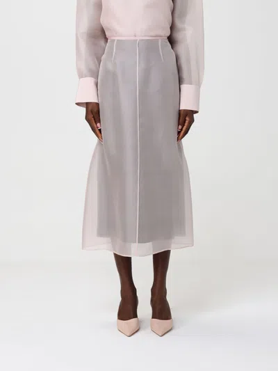 Agnona Skirt Woman  In Pink