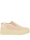 Agnona Platform Sneakers In Neutral