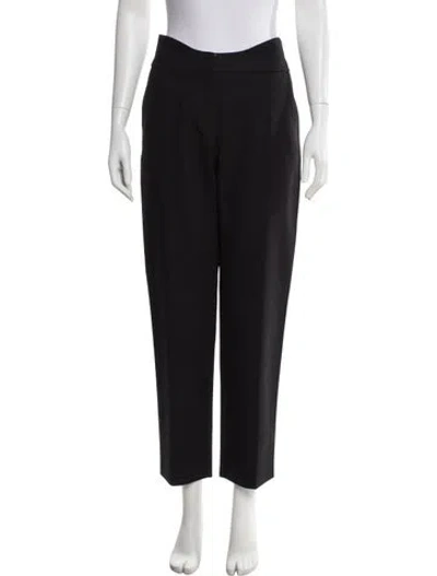 Pre-owned Agnona Straight Leg Pants W/ Tags In Black