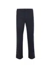 Agnona Straight-leg Trousers In Blue