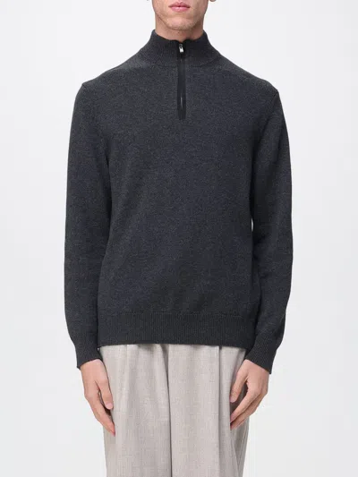 Agnona Sweater  Men Color Charcoal In Gray