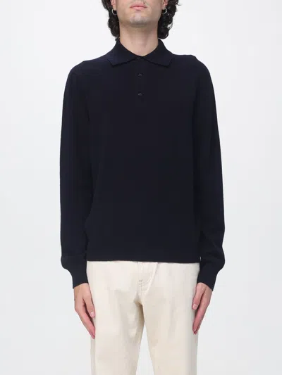 Agnona Sweater Men Color Navy In Blue