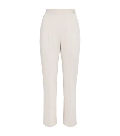 Agnona Tessa Tailored Sweatpants In White