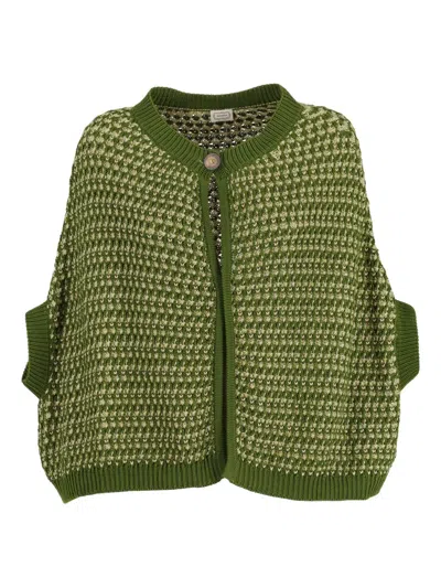 Pre-owned Agnona Vintage Cotton Cardigan