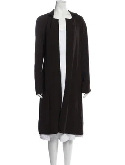Pre-owned Agnona Vintage Jacket In Brown
