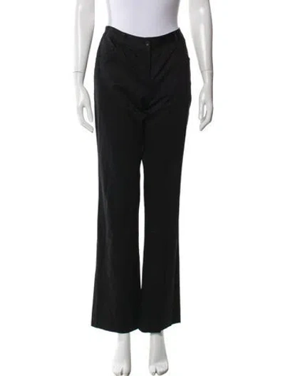 Pre-owned Agnona Wide Leg Pants In Gray