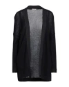 Agnona Woman Cardigan Midnight Blue Size Xs Cashmere, Silk In Blue