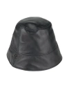 Agnona Woman Hat Black Size S Lambskin