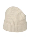 Agnona Woman Hat Cream Size Onesize Cashmere In White