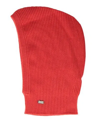 Agnona Woman Hat Orange Size Onesize Cashmere