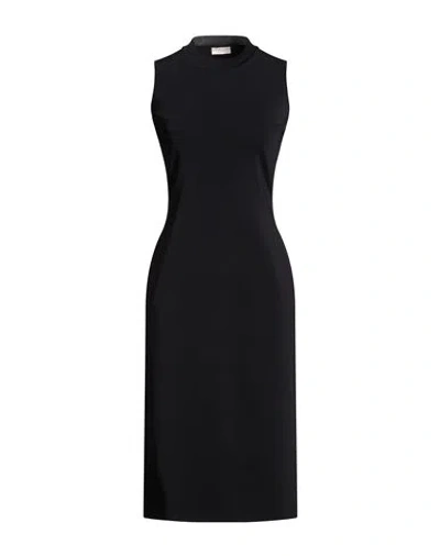 Agnona Woman Midi Dress Black Size S Viscose