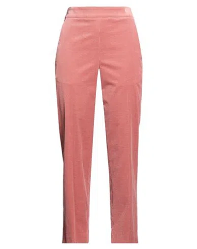 Agnona Woman Pants Antique Rose Size 2 Cotton, Cashmere, Elastane In Pink
