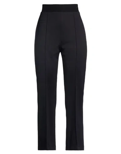 Agnona Woman Pants Black Size 10 Cotton, Polyamide