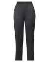 Agnona Woman Pants Black Size 10 Wool, Polyamide, Cotton, Elastane