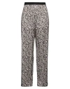 Agnona Woman Pants Black Size 14 Silk, Elastane