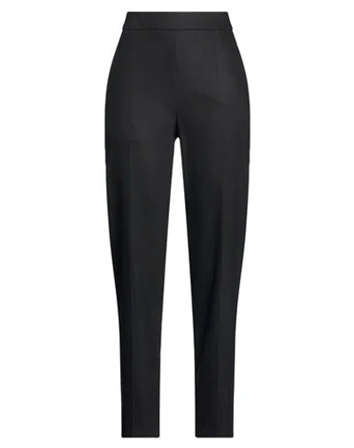 Agnona Woman Pants Black Size 4 Wool, Cashmere, Elastane