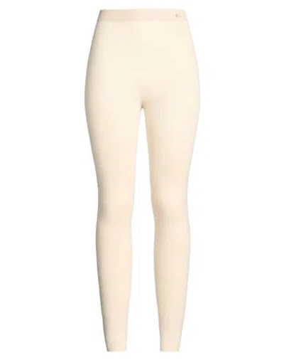 Agnona Woman Pants Cream Size Xs Cashmere In Gold