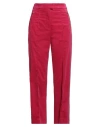 Agnona Woman Pants Fuchsia Size 4 Cotton In Pink