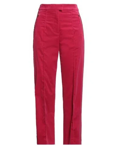 Agnona Woman Pants Fuchsia Size 4 Cotton In Pink