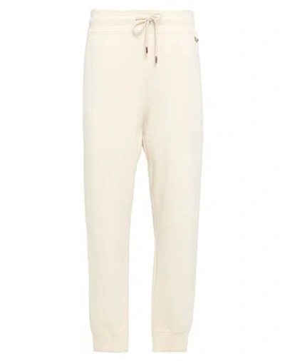 Agnona Woman Pants Ivory Size 12 Cashmere, Paper, Polyamide In Neutral