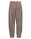 Agnona Woman Pants Light Brown Size 4 Wool, Mohair Wool